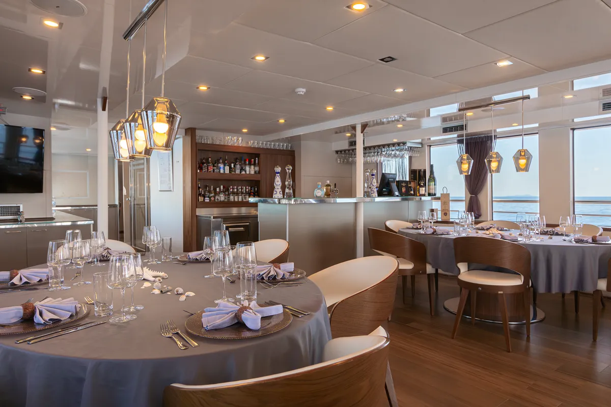 Salon of Yolo, a Gulet Motoryacht motor yacht at Split, Croatia