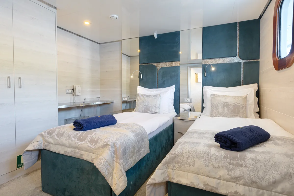 Cabin on Yolo, a Gulet Motoryacht motor yacht at Split, Croatia