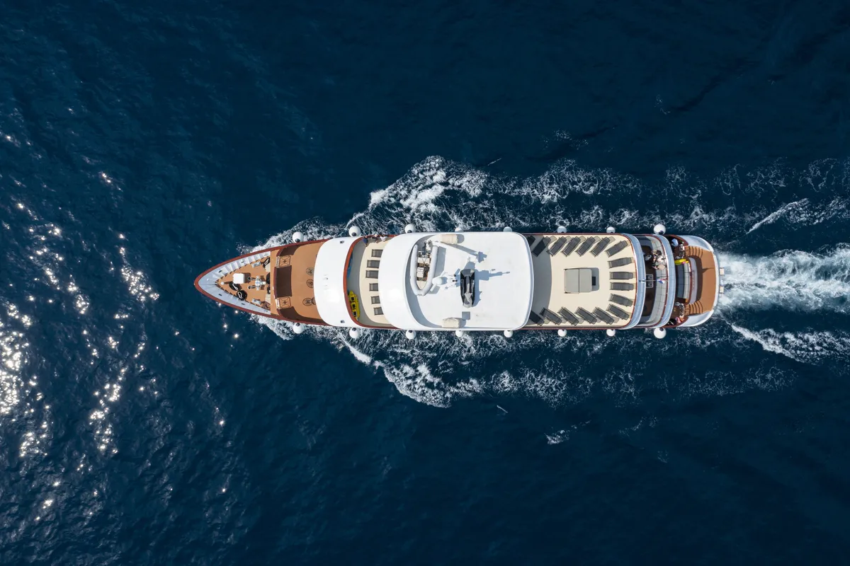 Exterior view of Yolo, a Gulet Motoryacht motor yacht at Split, Croatia
