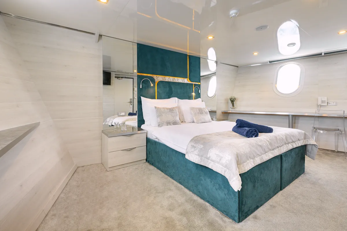 Cabin on Yolo, a Gulet Motoryacht motor yacht at Split, Croatia