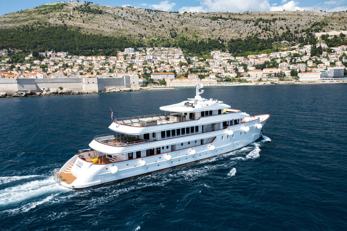 Exterior view of Yolo, a Gulet Motoryacht motor yacht at Split, Croatia