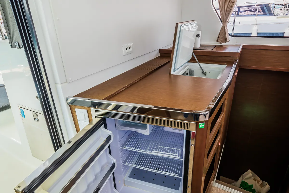 Galley of Edita, a Lagoon 42 catamaran at Seget Donji, Croatia