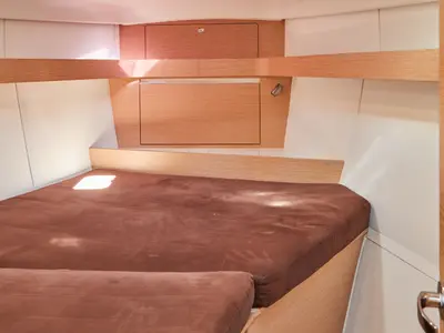 Cabin on Amistad, a Elan Impression 40 sailboat at Vigo, Spain