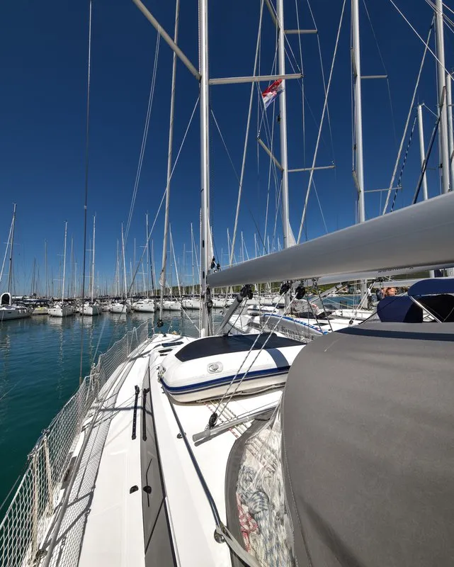 Seka VI, a Bavaria C38 sailboat at Općina Sukošan, Croatia