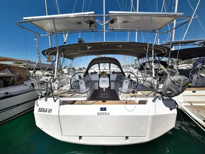 Seka VI, a Bavaria C38 sailboat at Općina Sukošan, Croatia