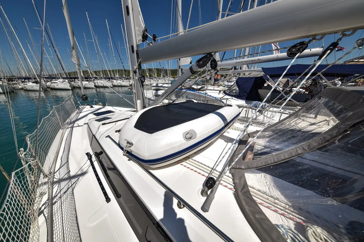 Seka VI, a Bavaria C38 sailboat at Općina Sukošan, Croatia