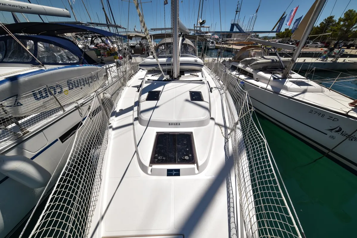 Seka VI, a Bavaria C38 sailboat at Općina Sukošan, Croatia