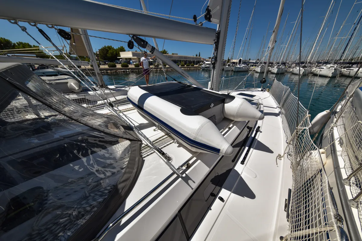 Seka VI, a Bavaria C38 sailboat at Općina Sukošan, Croatia