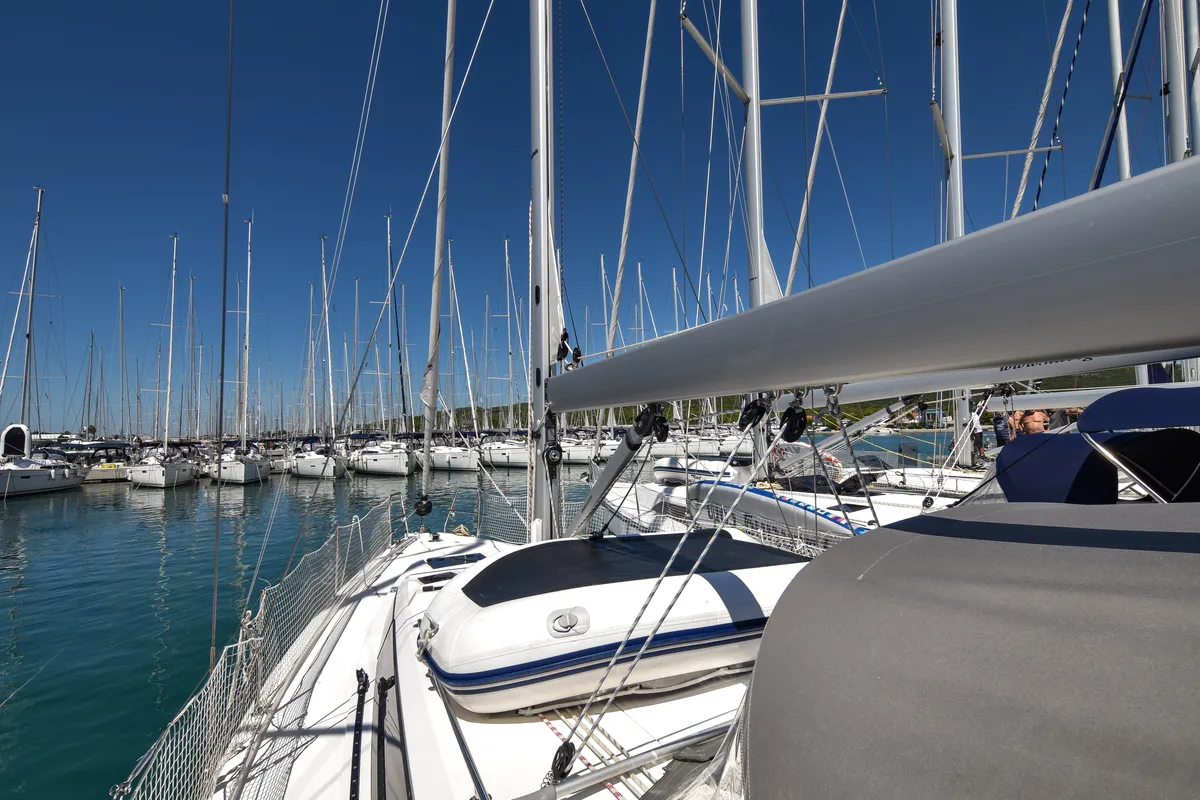 Seka VI, a Bavaria C38 sailboat at Općina Sukošan, Croatia