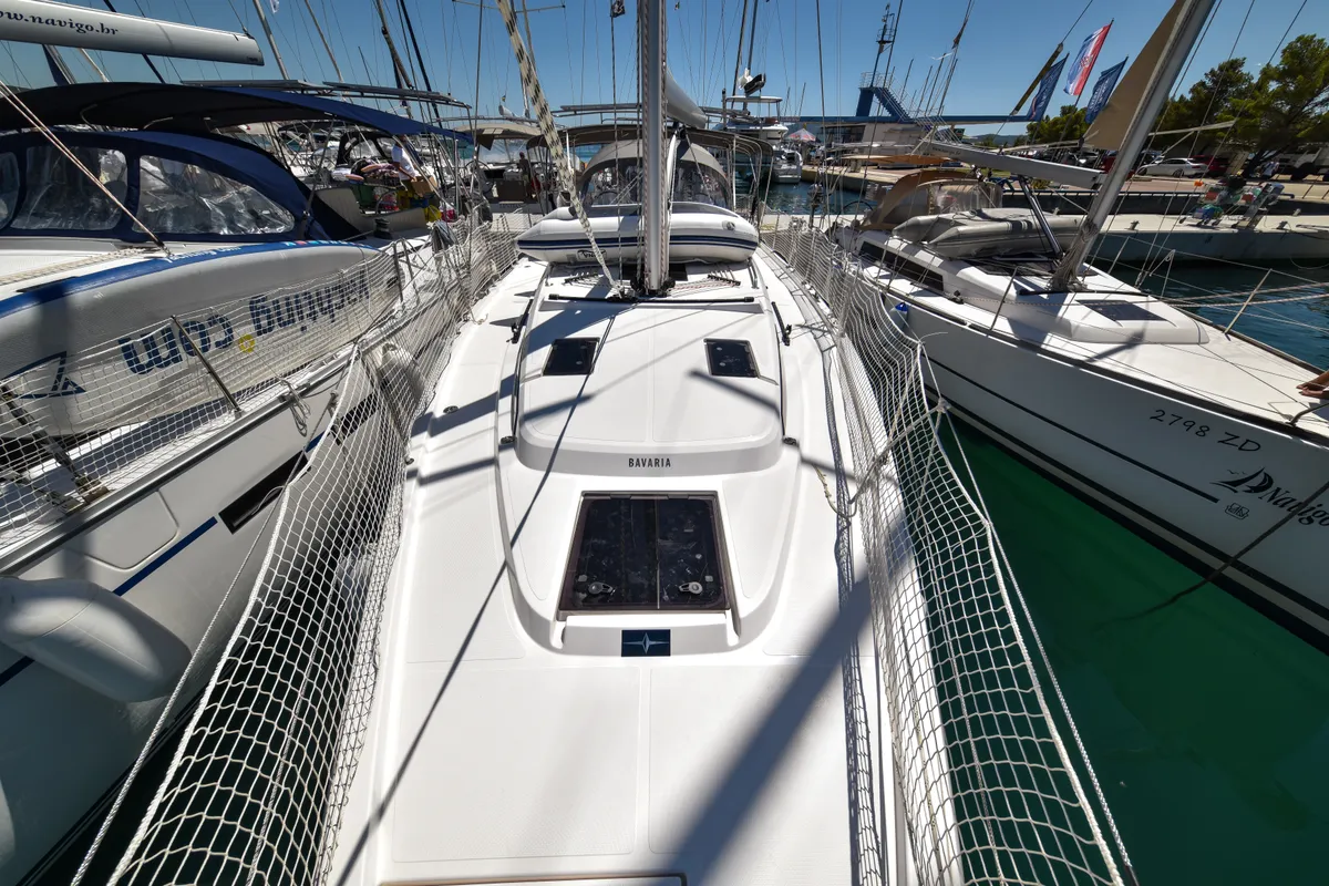 Seka VI, a Bavaria C38 sailboat at Općina Sukošan, Croatia