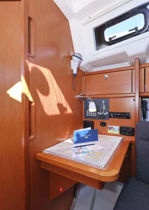 Moja Niska, a Bavaria Cruiser 33 sailboat at Murter, Croatia