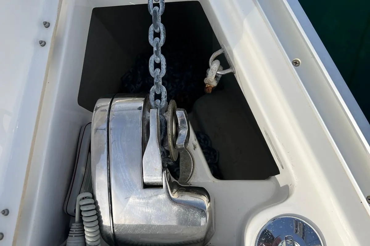Charlie, a Bavaria Cruiser 34 sailboat at Punat, Croatia