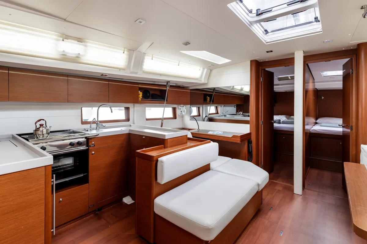 Bolero, a Beneteau Oceanis 51.1 sailboat at Municipal Unit of Lefkada, Greece