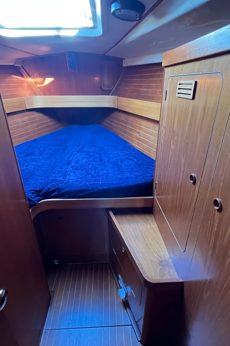 Cabin on Classic, a Grand Soleil 45 sailboat at Palamós, Spain