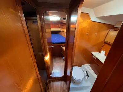 Salon of Classic, a Grand Soleil 45 sailboat at Palamós, Spain