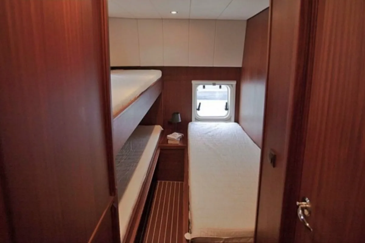 Cabin on Gulet Holiday 1300, a motorboat at Akkrum, Netherlands
