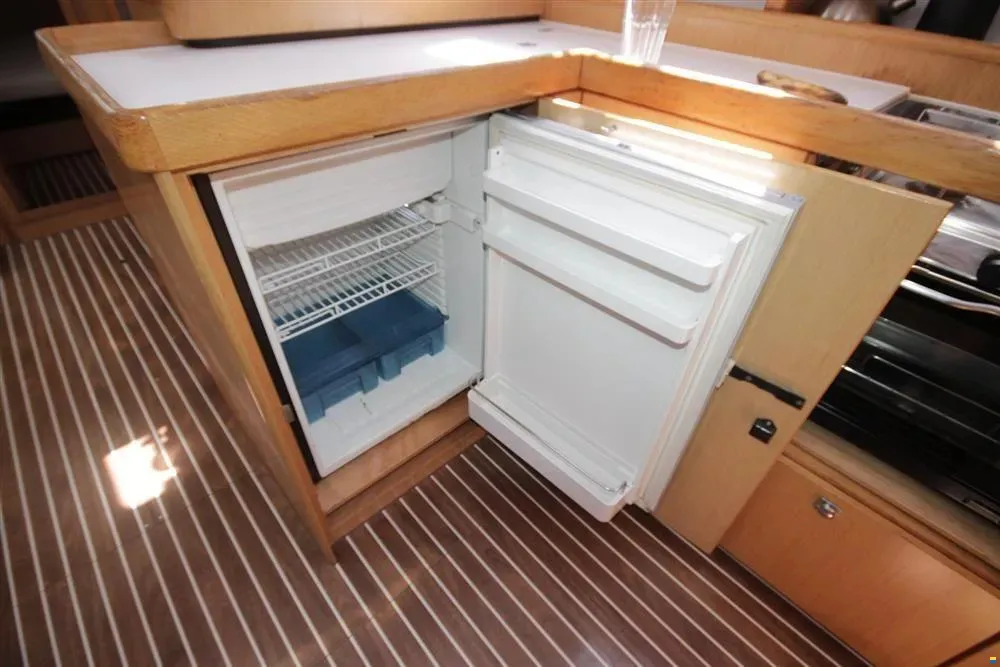 Galley of Petra 2, a Bavaria Cruiser 51 sailboat at Punat, Croatia
