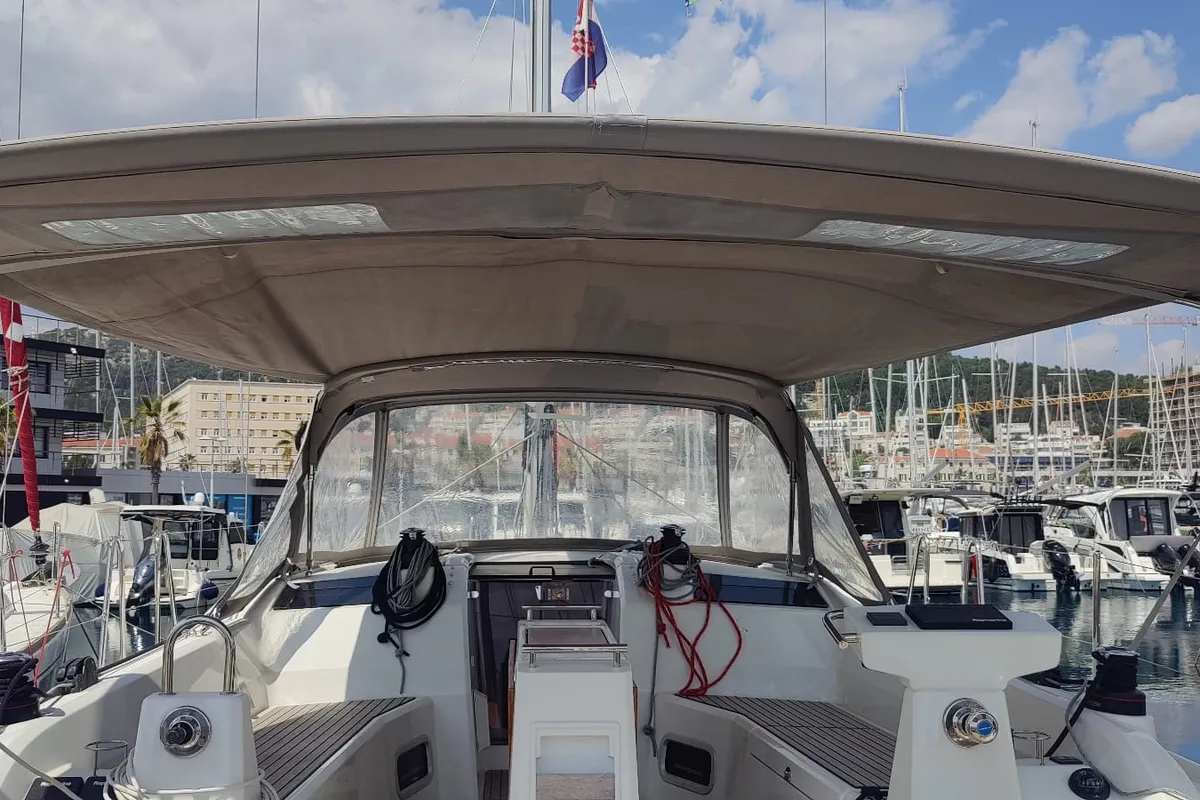 Breeze, a Beneteau Oceanis 37.1 sailboat at Split, Croatia
