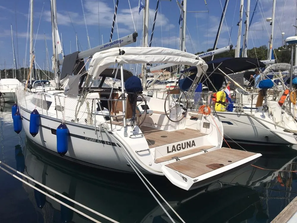 Laguna, a Bavaria Cruiser 41 sailboat at Općina Vrsar, Croatia