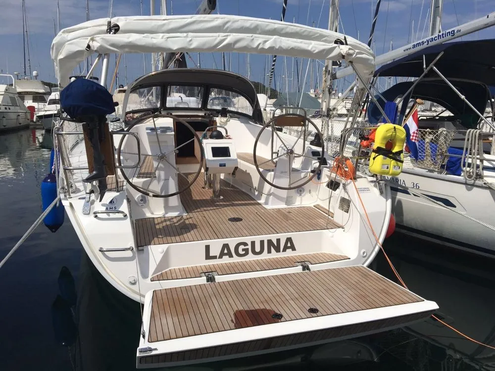 Laguna, a Bavaria Cruiser 41 sailboat at Općina Vrsar, Croatia