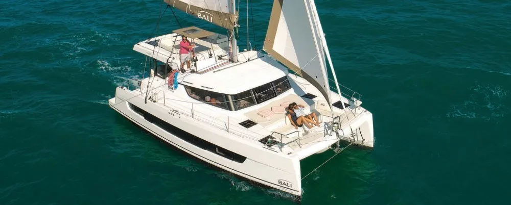 Dolce far niente, a Bali Catspace OW catamaran at Pirovac, Croatia