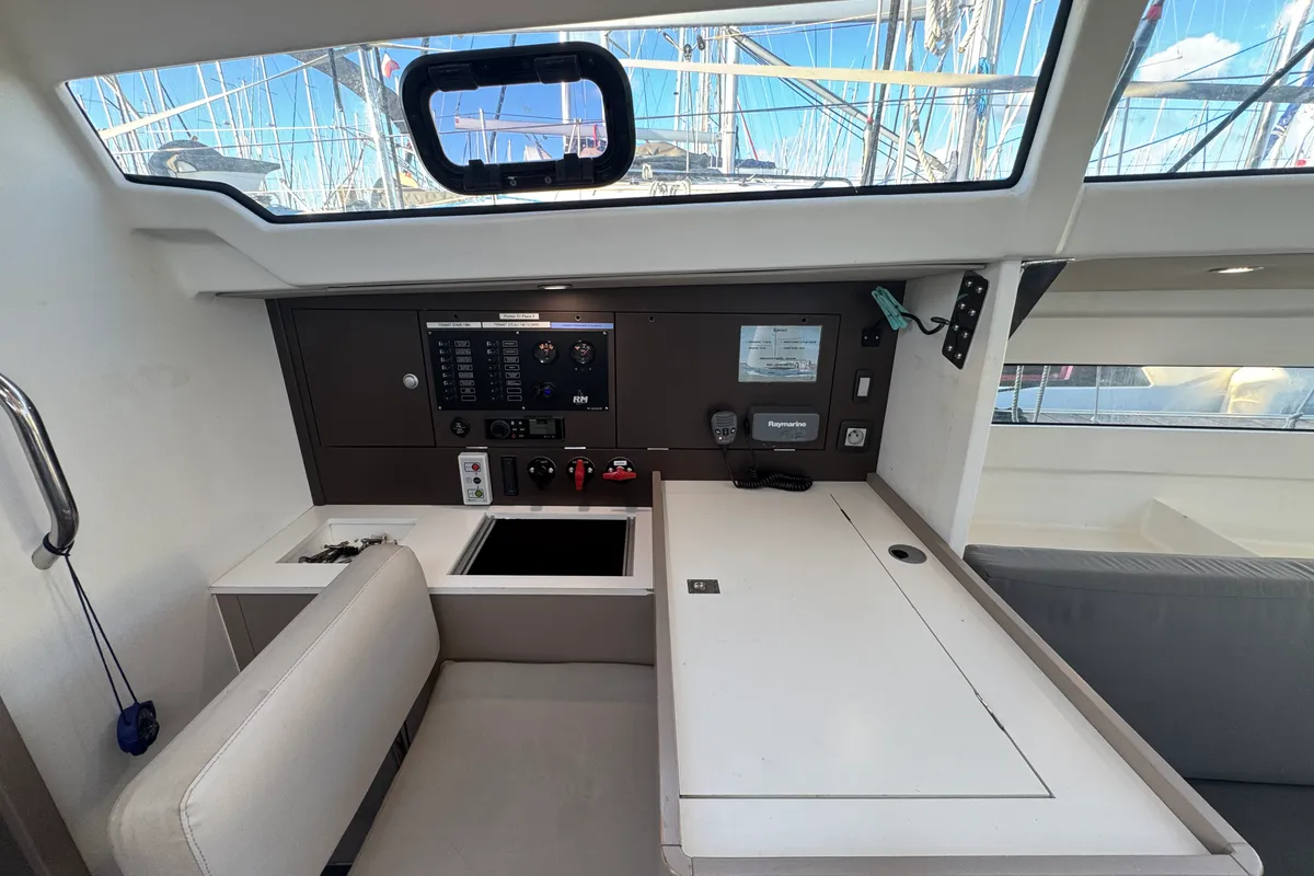 Xavier, a RM 1070 sailboat at La Rochelle, France