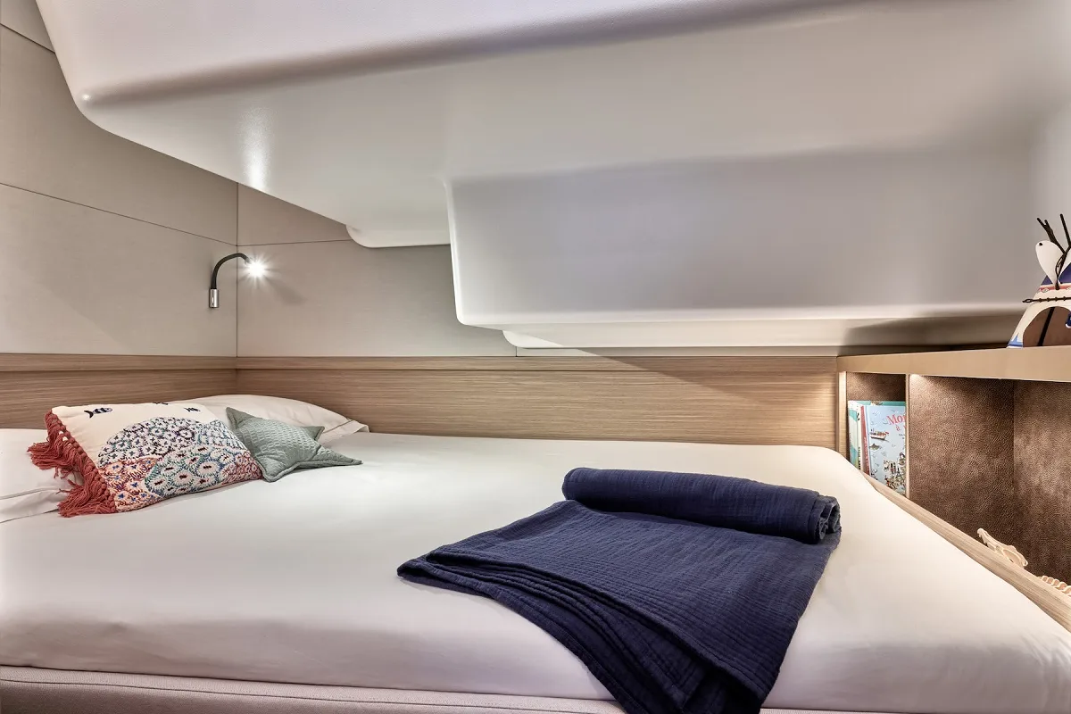 Cabin on Princess Hana, a Lagoon 51 catamaran at Trogir, Croatia