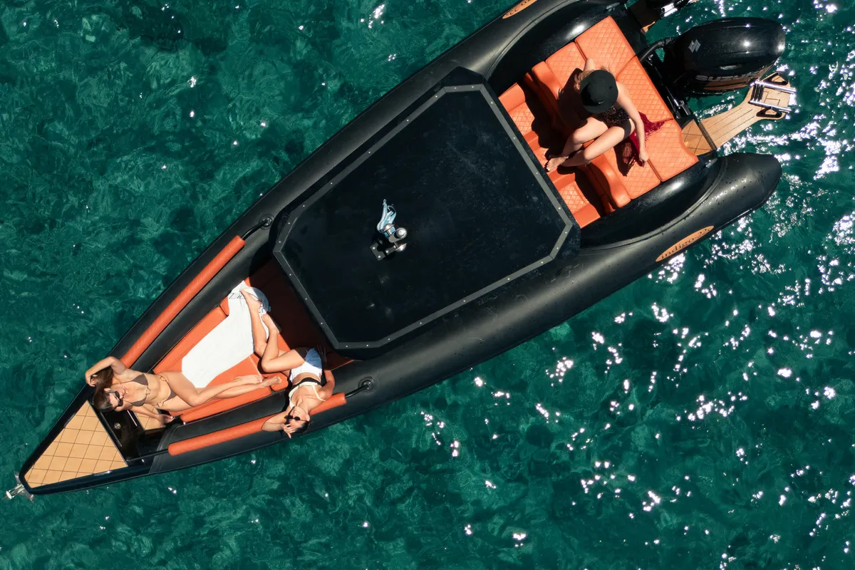 Premium, a Motorboat motorboat at Kontokali, Greece