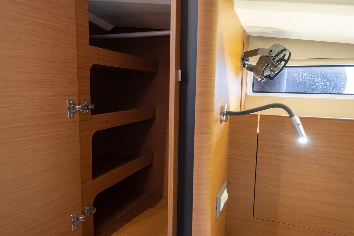 Cabin on Ioleta, a Jeanneau Sun Odyssey 440 sailboat at Municipal Unit of Lefkada, Greece