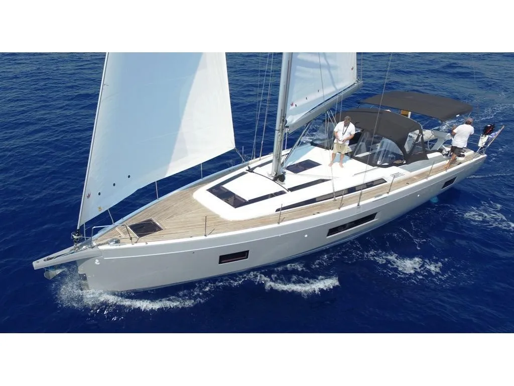Exterior view of DEMILIA STAR, a Beneteau Oceanis 51.1 sailboat at Athens, Greece