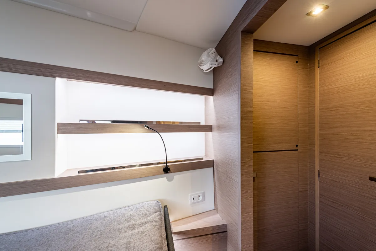 Rih, a Fountaine Pajot Isla 40 catamaran at Municipal Unit of Lefkada, Greece