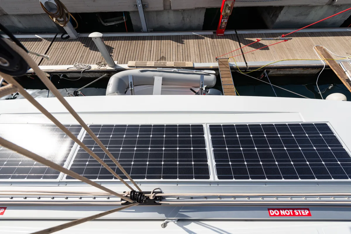 Rih, a Fountaine Pajot Isla 40 catamaran at Municipal Unit of Lefkada, Greece