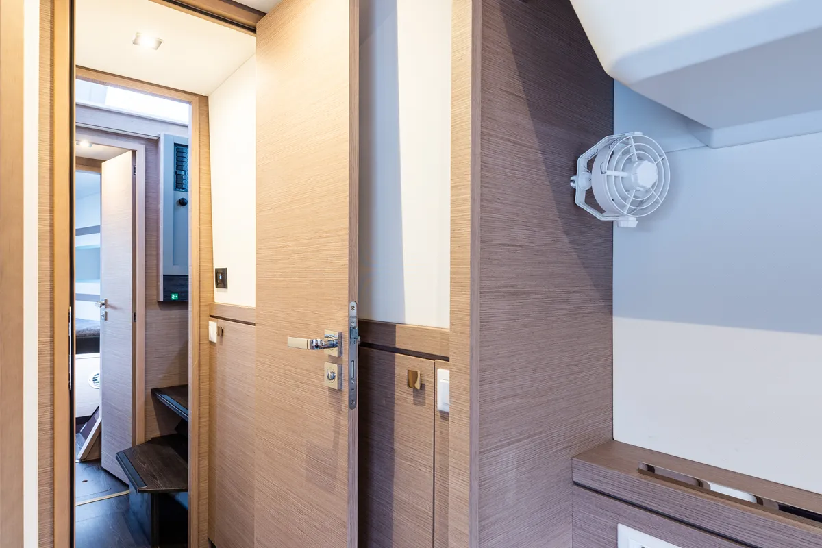Rih, a Fountaine Pajot Isla 40 catamaran at Municipal Unit of Lefkada, Greece
