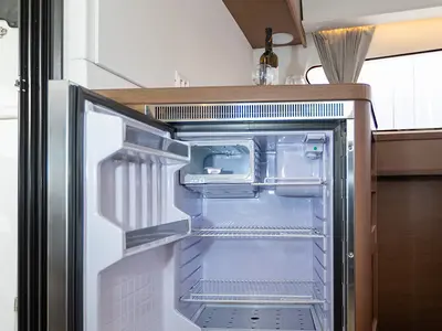 Galley of POSEIDON 2021 (air condition, generator), a Lagoon 42 catamaran at Primošten, Croatia