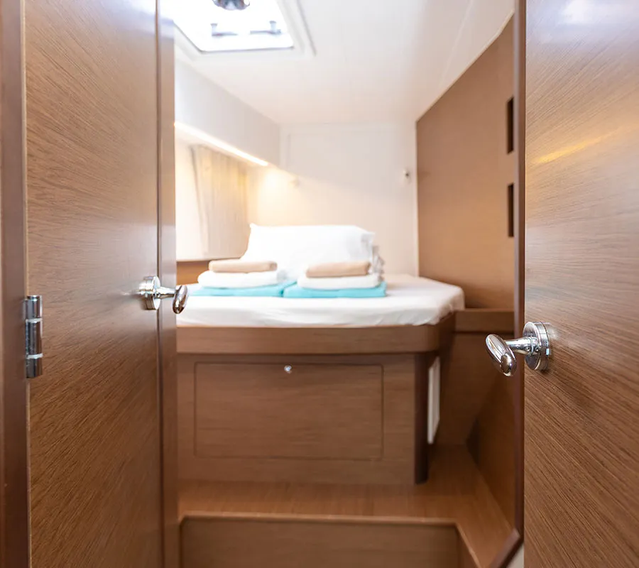 Cabin on POSEIDON 2021 (air condition, generator), a Lagoon 42 catamaran at Primošten, Croatia