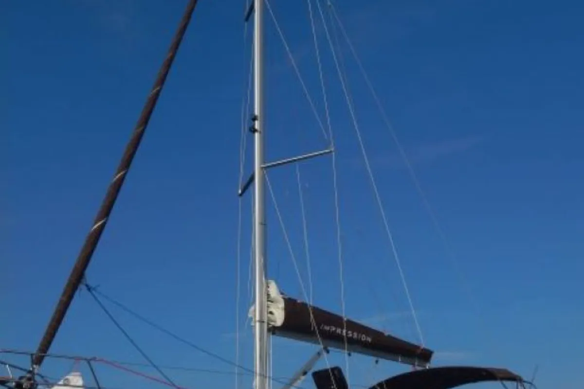 Fides, a Elan Impression 40 sailboat at Grad Pula, Croatia