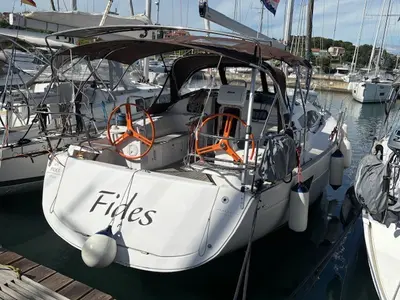 Fides, a Elan Impression 40 sailboat at Grad Pula, Croatia