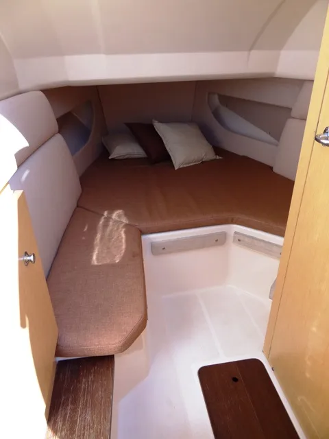 Cabin on Marco, a MAR-CO e-motion 32 motorboat at Primošten, Croatia