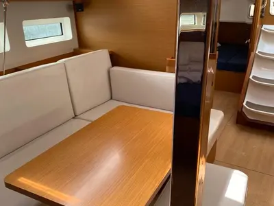 Salon of Jeanneau Sun Odyssey 440, a sailboat at Elephant Butte Estates, United States
