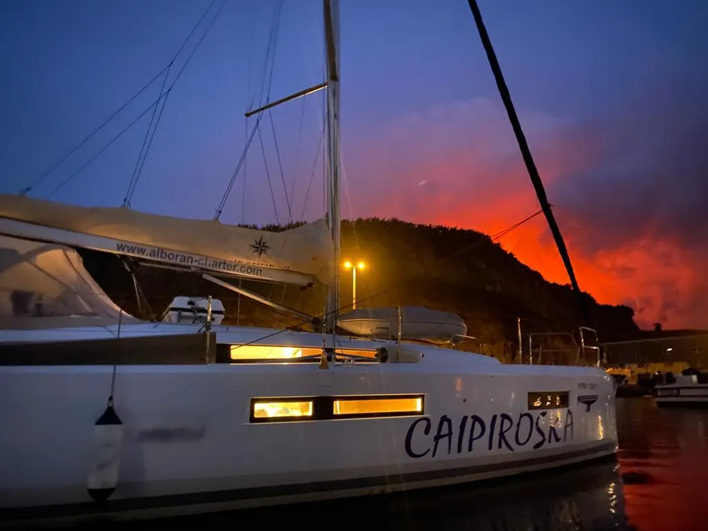 Exterior view of Jeanneau Sun Odyssey 440, a sailboat at Elephant Butte Estates, United States