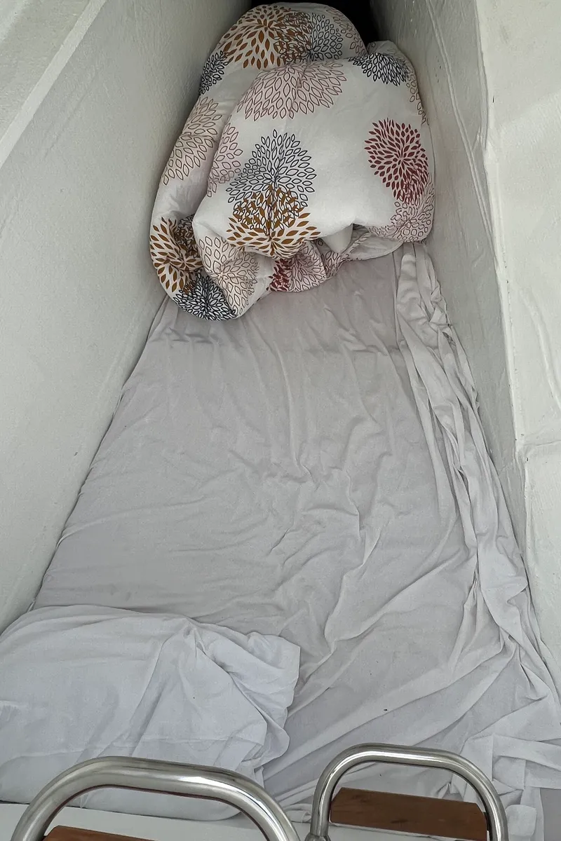 Cabin on Star Velvet (A/C, Generator, Water Maker, dishwasher), a Bali 4.6 catamaran at Athens, Greece