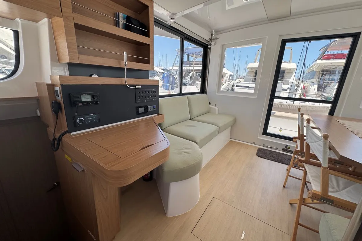 Maïgane 717/2025, a Bali Catsmart catamaran at Palma de Mallorca, Spain