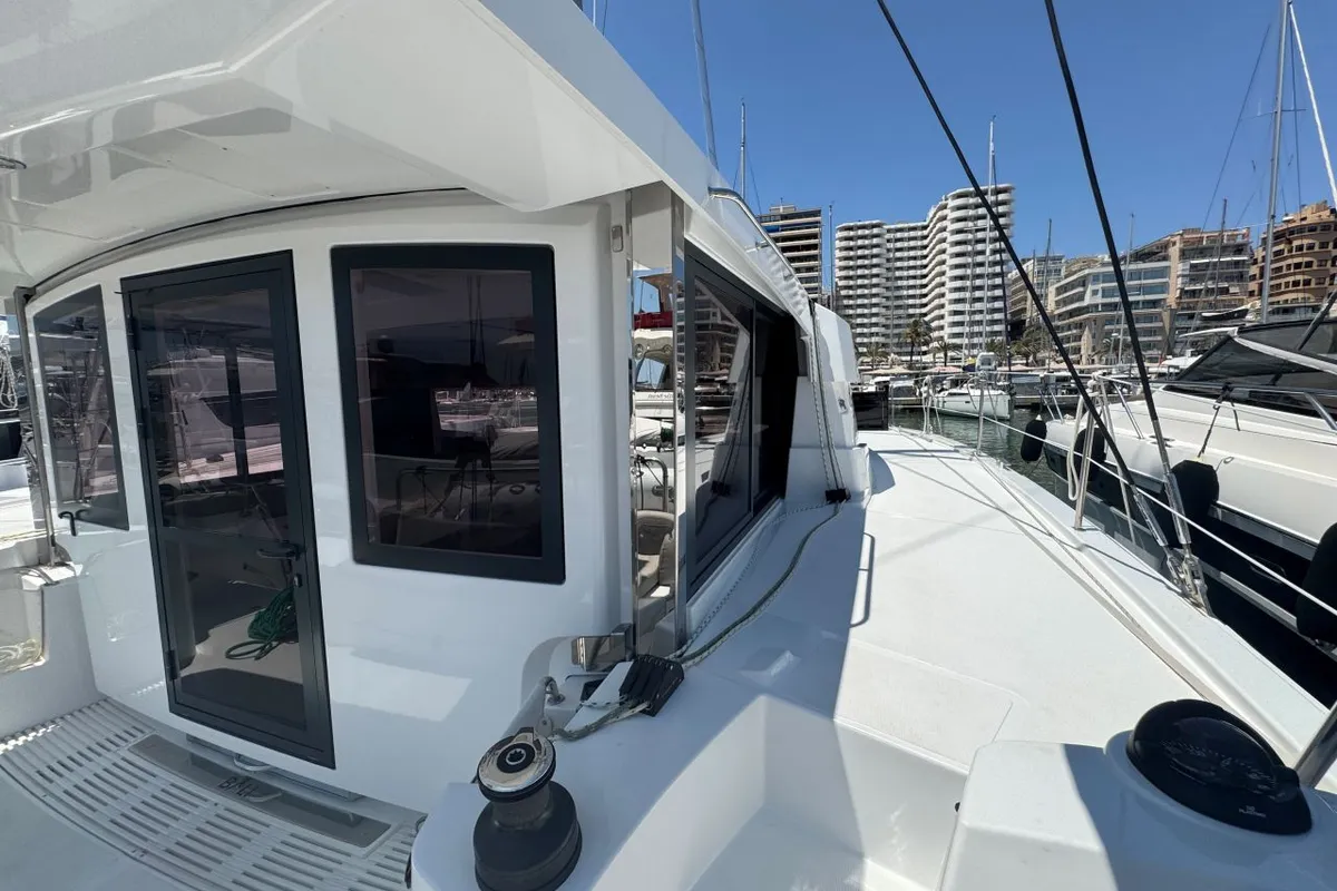 Maïgane 717/2025, a Bali Catsmart catamaran at Palma de Mallorca, Spain