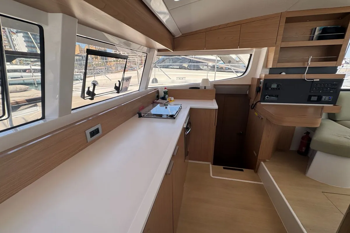 Maïgane 717/2025, a Bali Catsmart catamaran at Palma de Mallorca, Spain