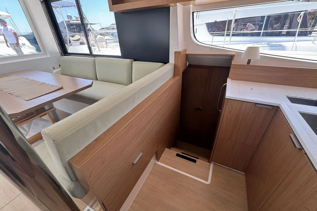 Maïgane 717/2025, a Bali Catsmart catamaran at Palma de Mallorca, Spain