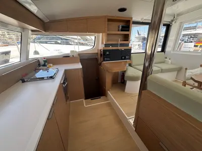 Maïgane 717/2025, a Bali Catsmart catamaran at Palma de Mallorca, Spain