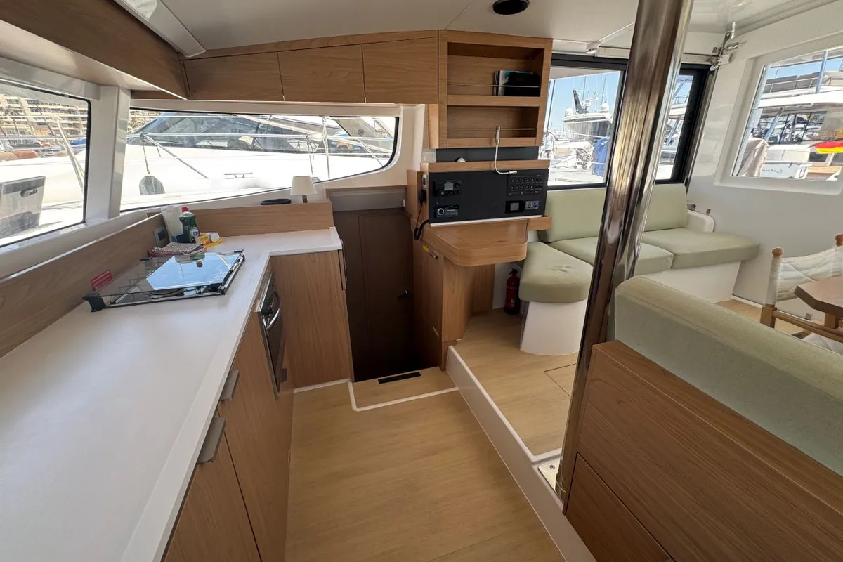 Maïgane 717/2025, a Bali Catsmart catamaran at Palma de Mallorca, Spain