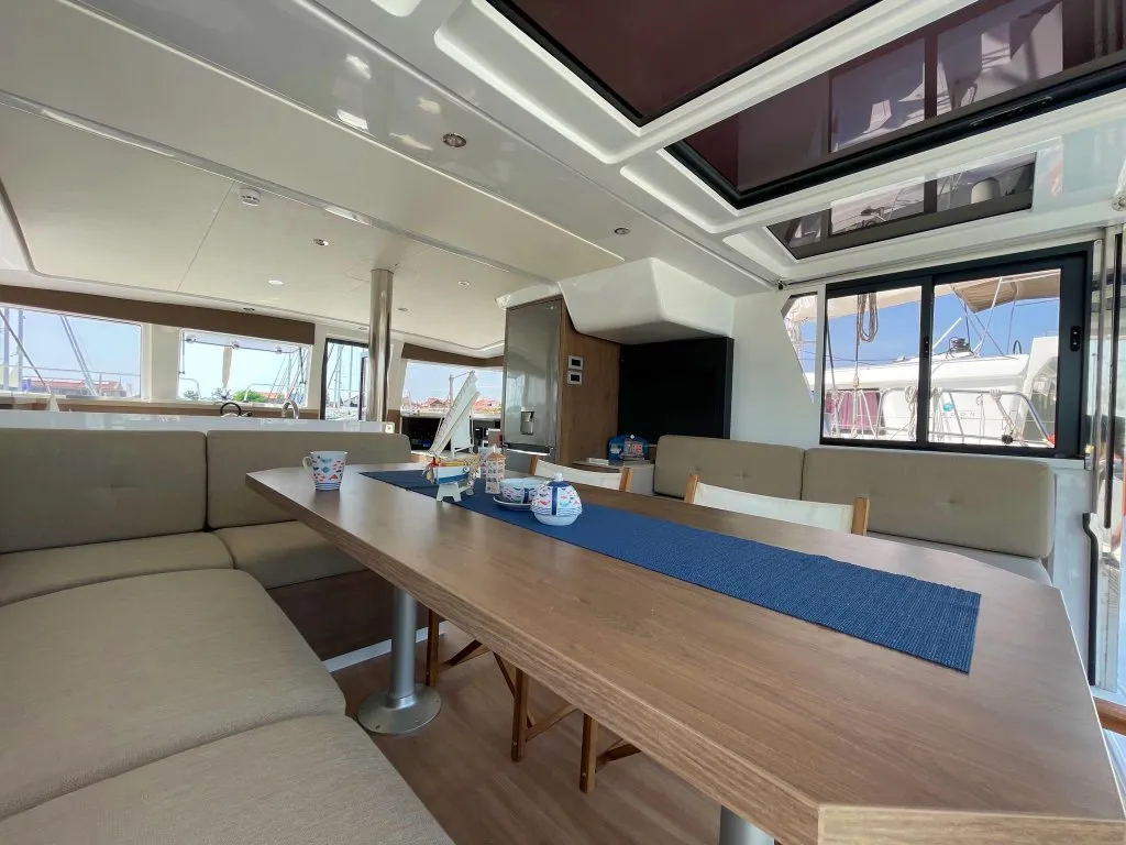 Salon of Sail and Adventure, a Bali 4.2 catamaran at Pirovac, Croatia