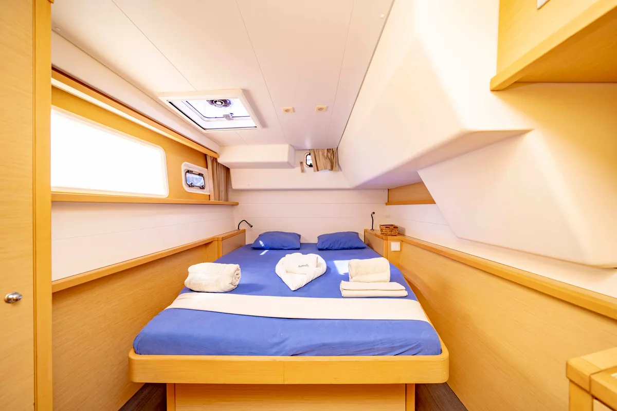 Cabin on Butterfly, a Lagoon 450 F - 4 + 2 cab. catamaran at Azam Marina, Tanzania