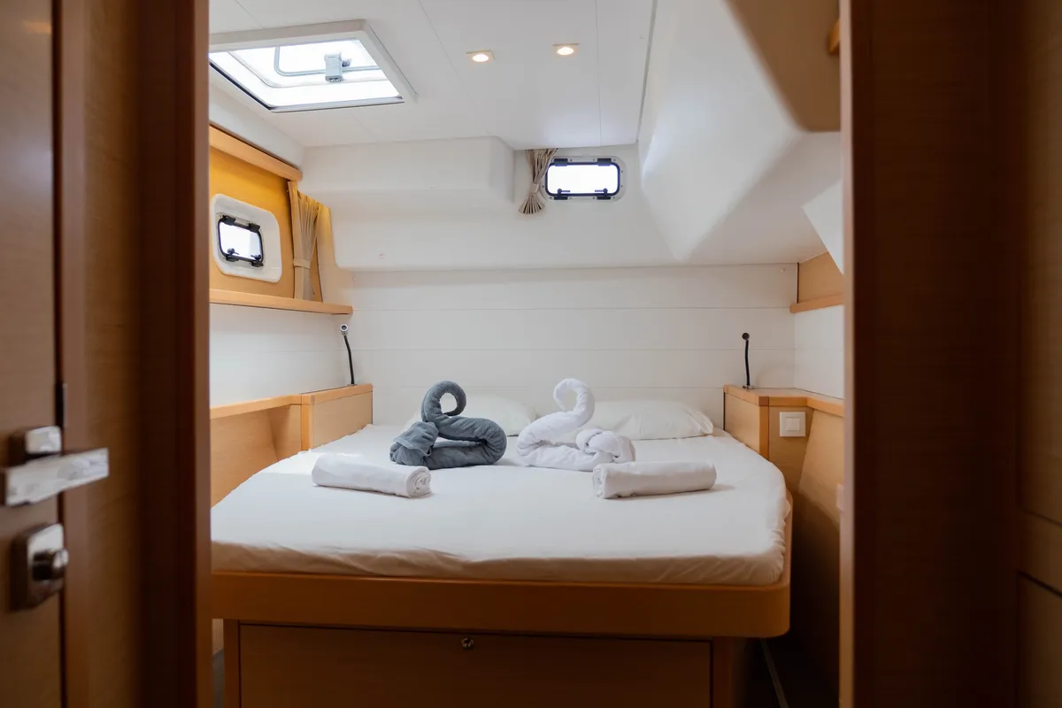 Cabin on Butterfly, a Lagoon 450 F - 4 + 2 cab. catamaran at Azam Marina, Tanzania
